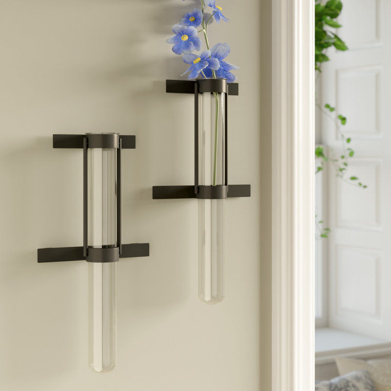 One Allium Way Gabriella Tube Wall Vase & Reviews Wayfair